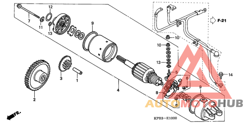 Стартерный мотор