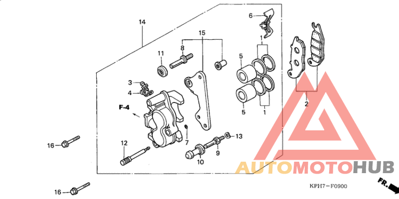 Передний суппорт