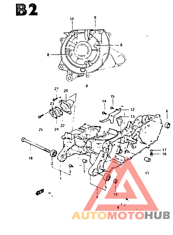 Картер двигателя