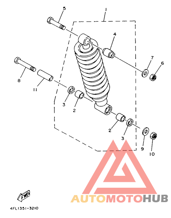 Rear arm. suspension