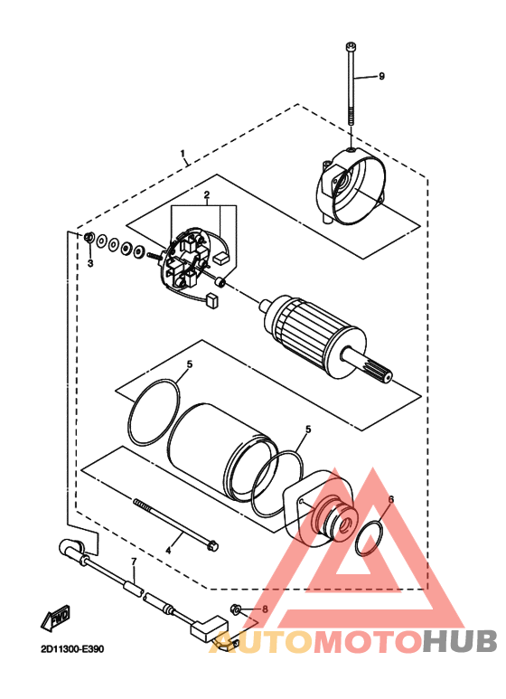 Стартерный мотор