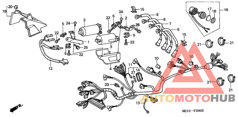 Harness wire