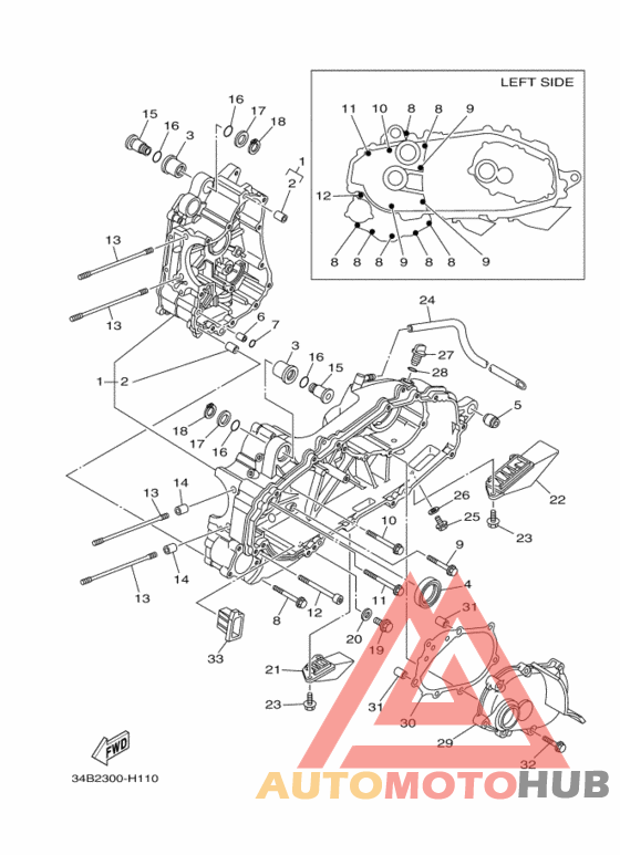 Картер двигателя
