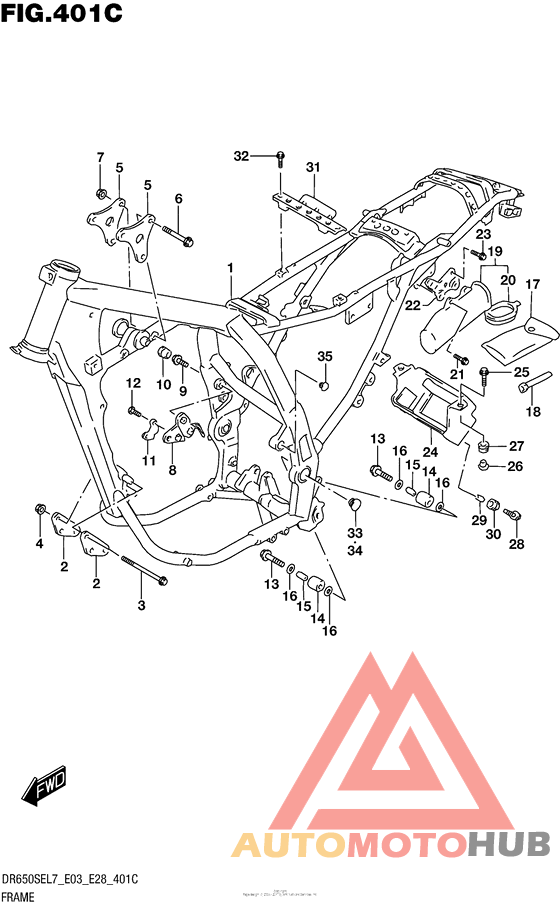 Frame (Dr650Sel7 E33)