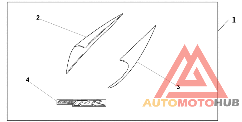 Rear cowl protector set