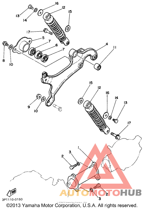 Rear arm - suspension