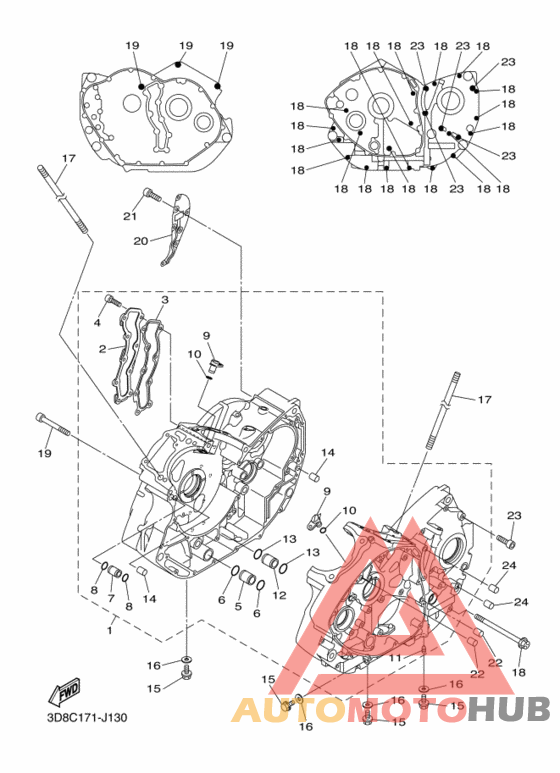 Картер двигателя
