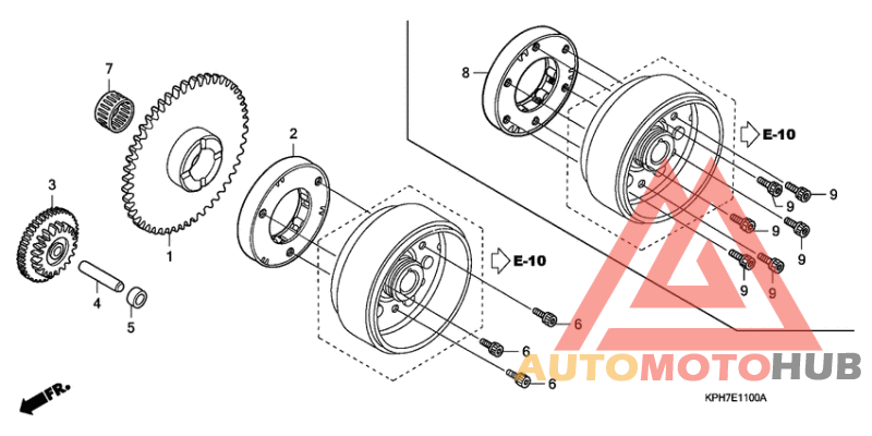 Муфта стартера