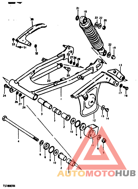 Маятник задний