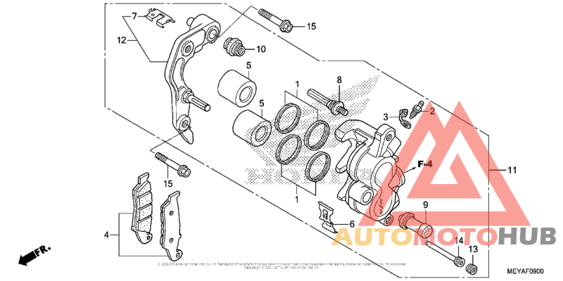 Передний суппорт
