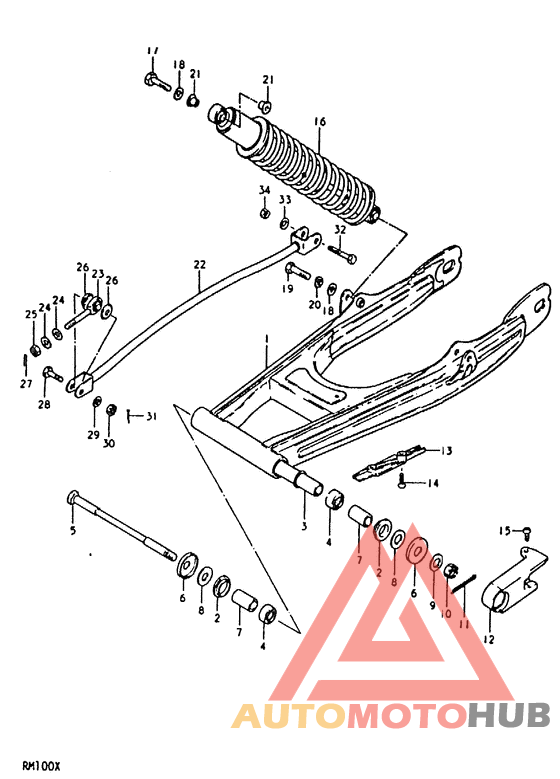 Маятник задний