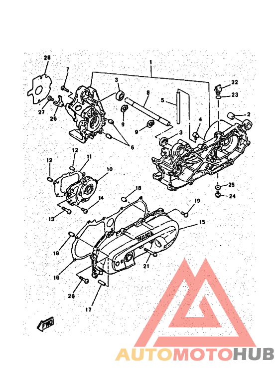 Картер двигателя