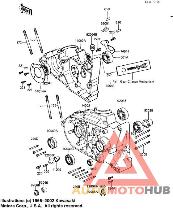 Картер двигателя