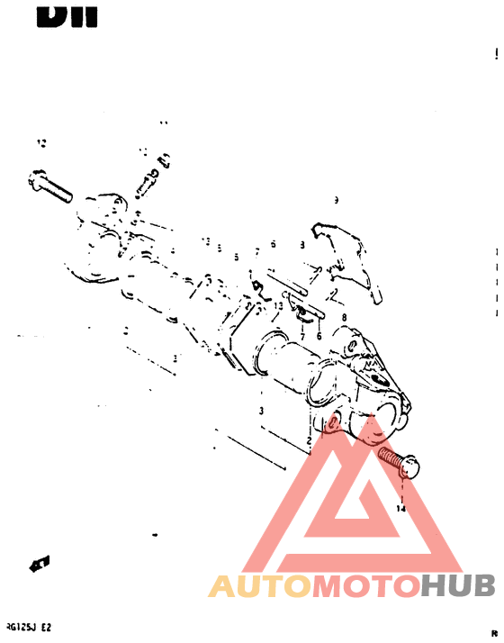 Передний суппорт