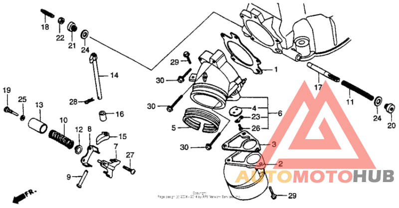 Exhaust manifold 85