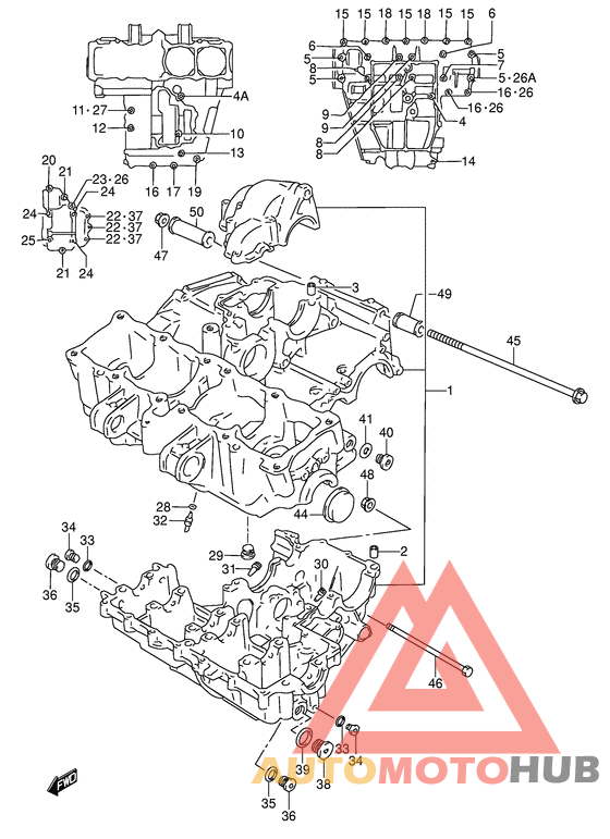 Картер двигателя