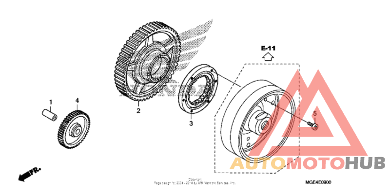 Муфта стартера