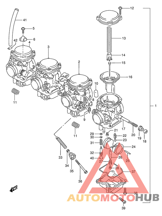 Carburetor assy