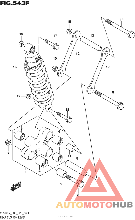 Rear Cushion Lever (Vl800Tl7 E33)