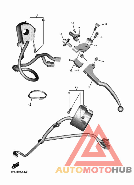 Handle switch & lever