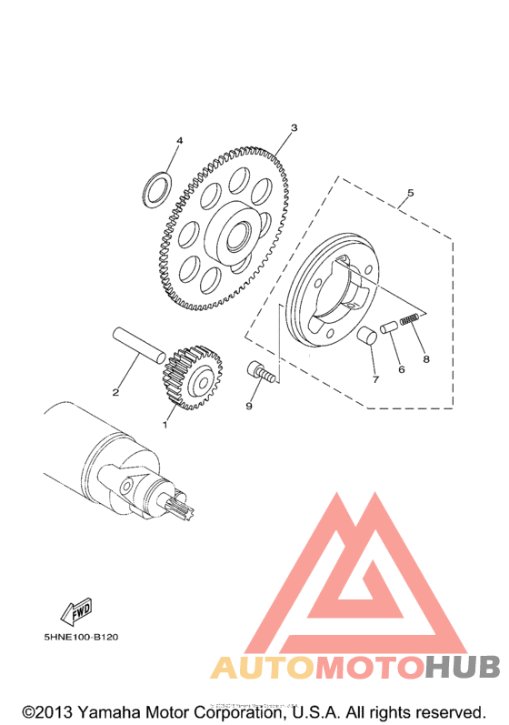 Муфта стартера