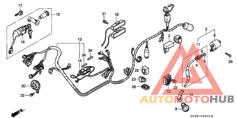 Wire harness/ ignition coil