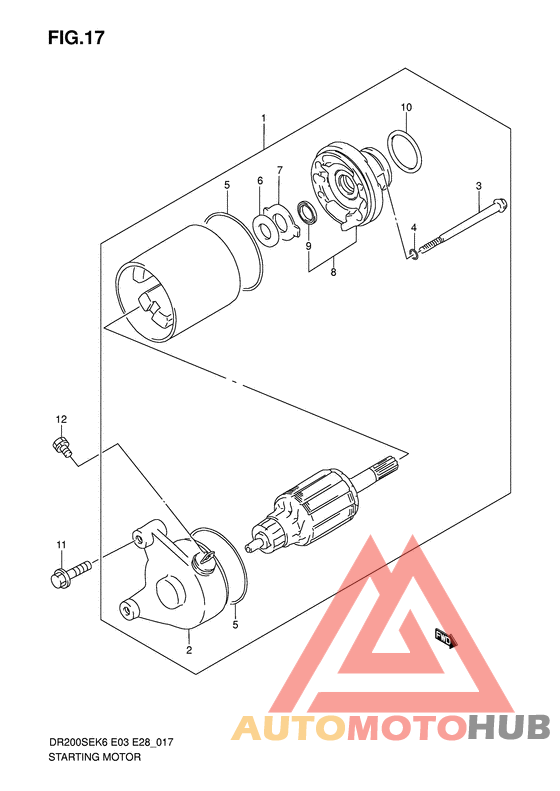 Стартерный мотор