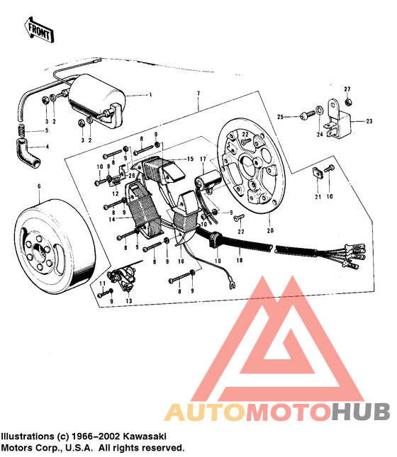 Ignition/generator/rectifier