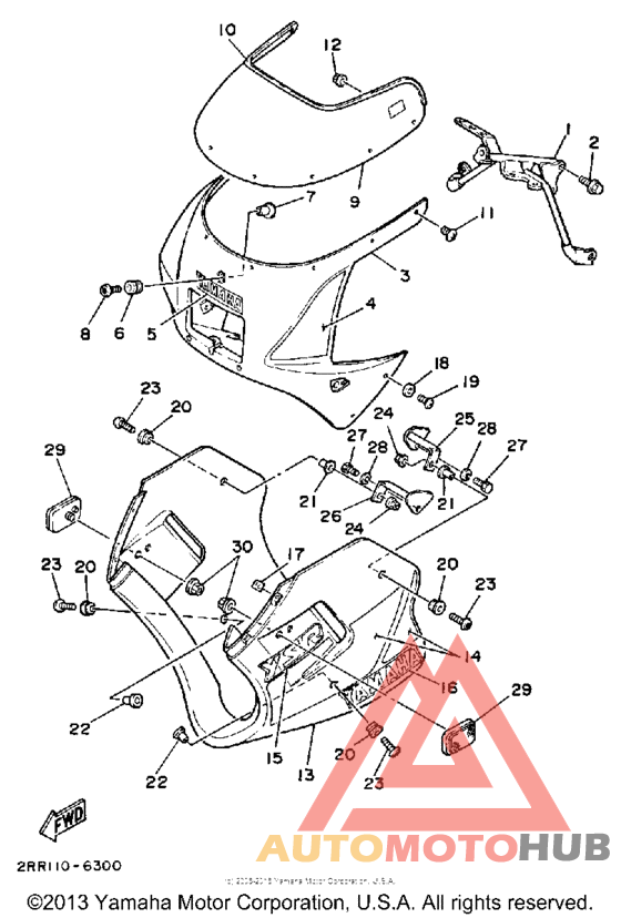 Fairing-cowling