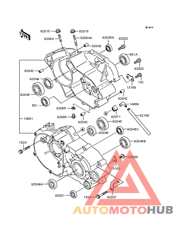 Картер двигателя