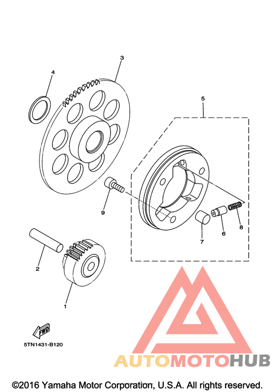 Муфта стартера