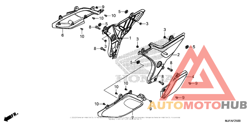 Боковые обтекатели