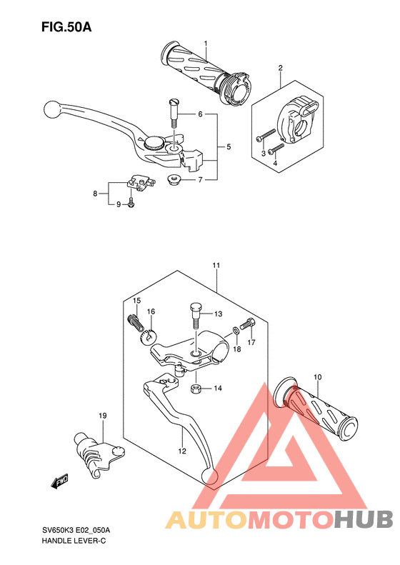 Рулевой рычаг