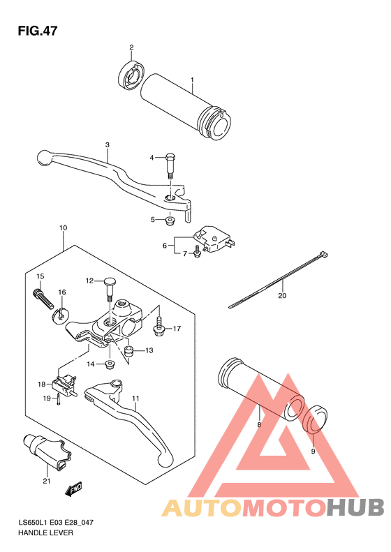 Рулевой рычаг