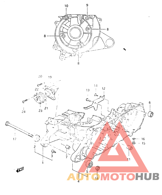 Картер двигателя