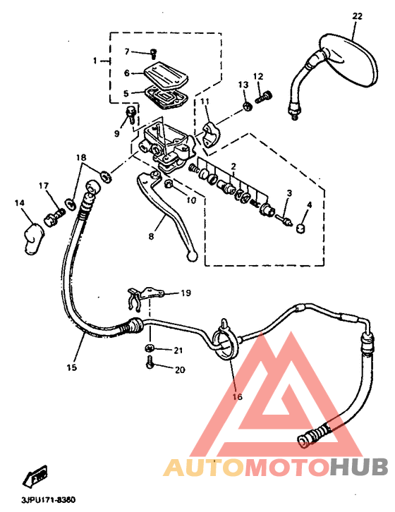Передний торм. цилиндр 2