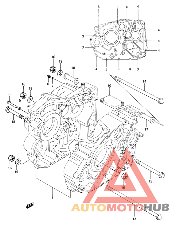 Картер двигателя