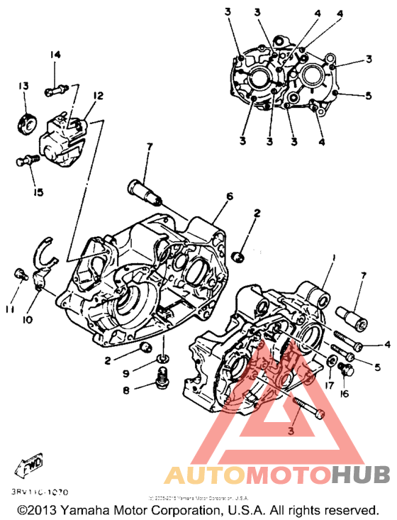 Картер двигателя