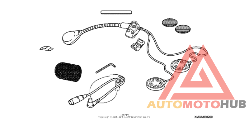 Deluxe headset (open face)