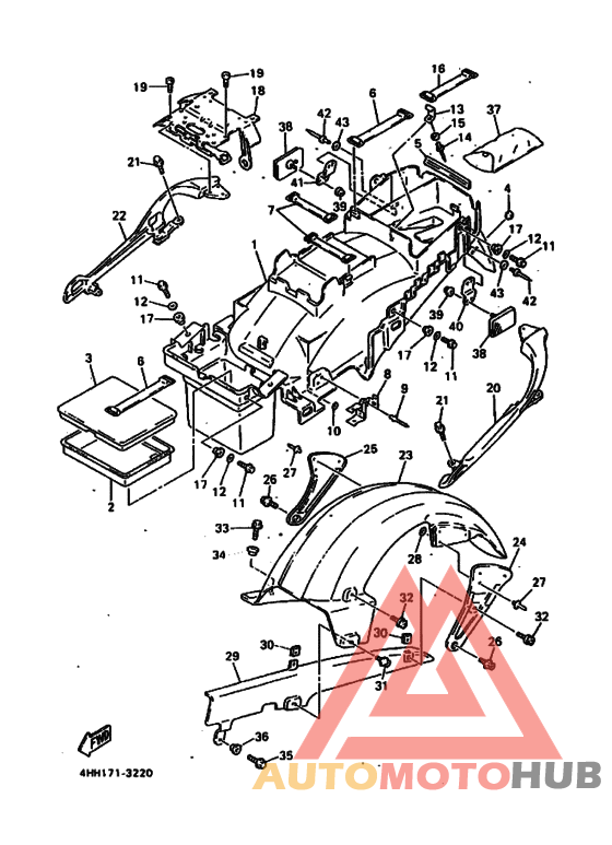 Заднее крыло