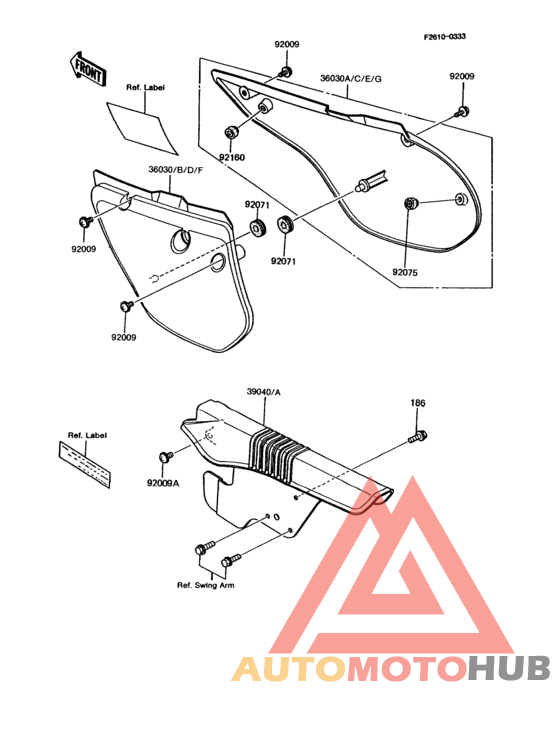 Side covers/chain cover(1/2)