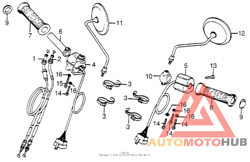 Handle grip + switch