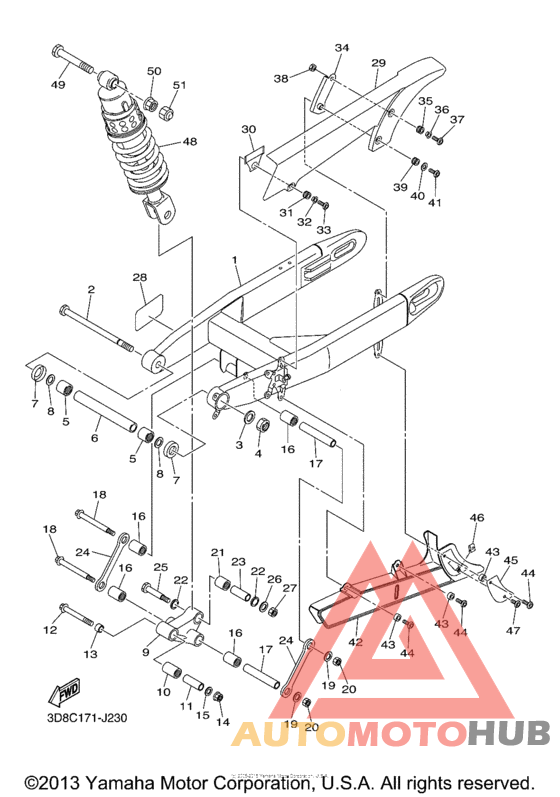 Задний рычаг подвески