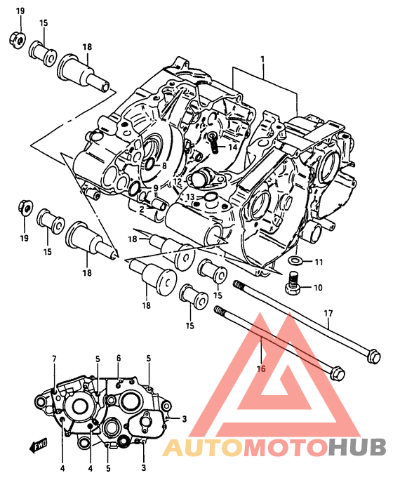 Картер двигателя