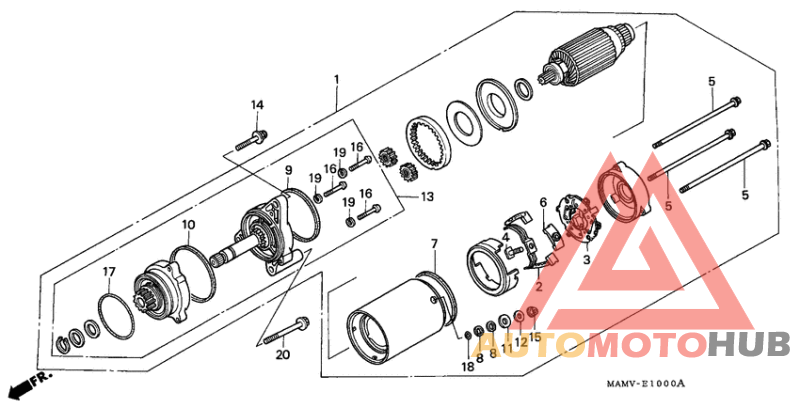 Стартерный мотор