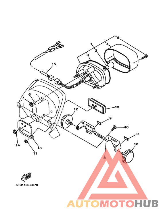 Taillight unit ass`y