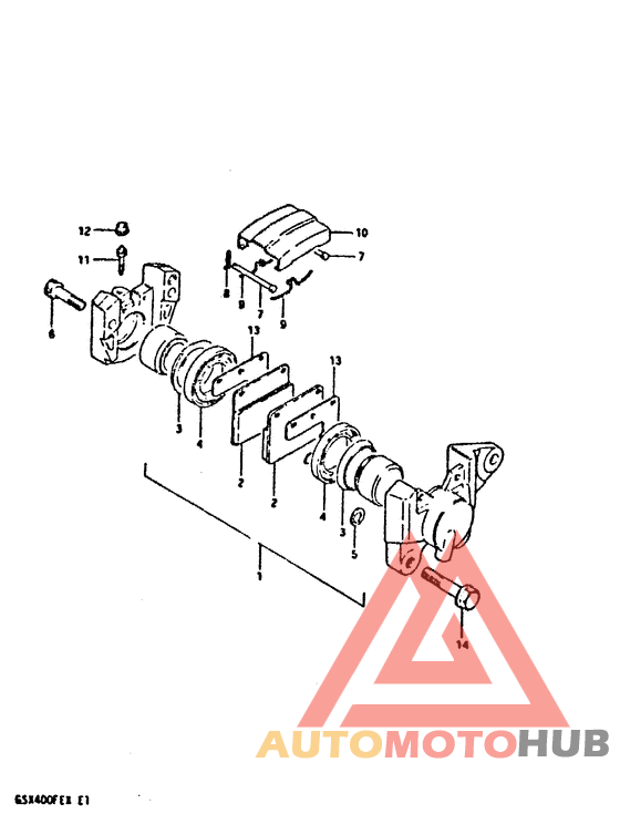 Задний суппорт