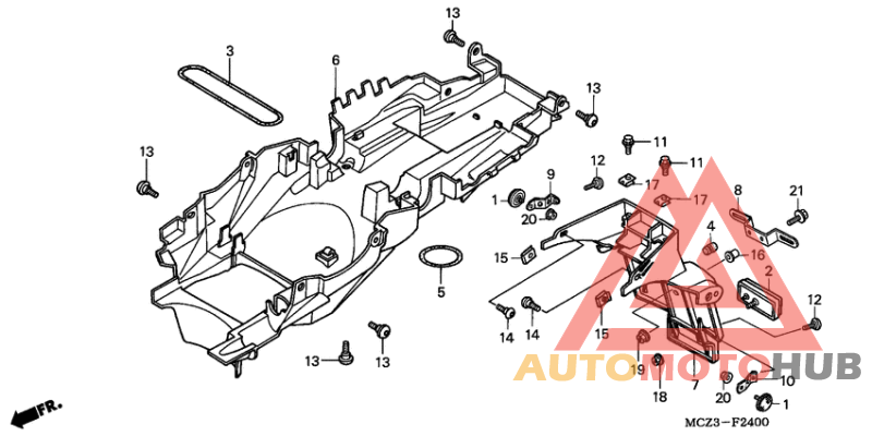 Заднее крыло