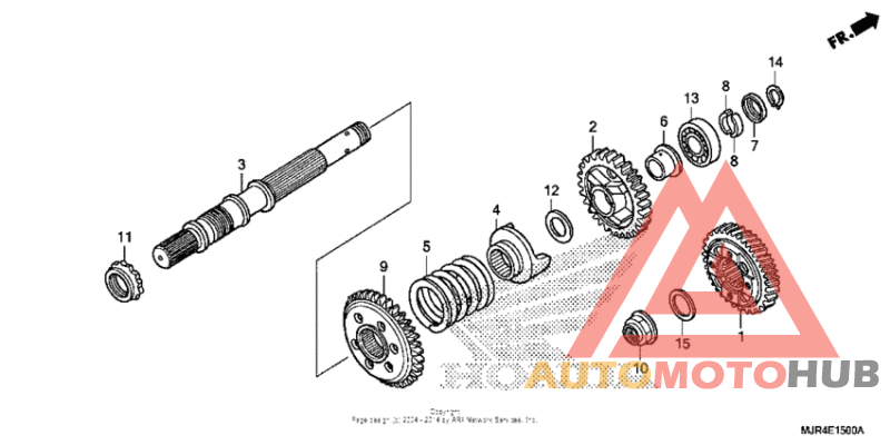 Вал ведущий