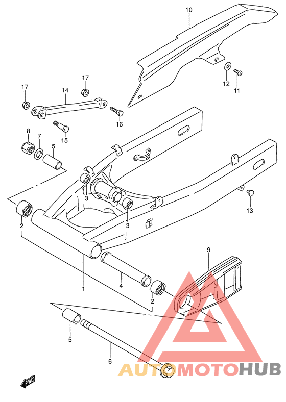 Маятник задний